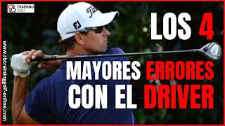 4 ERRORES FATALES CON TU DRIVER EN GOLF [upl. by Aciraj278]