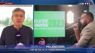 JeanLuc Mélenchon invité du 13H d’Anne Claire Coudray sur TF1 ce samedi 26 août [upl. by Aciraj]