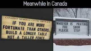 “Meanwhile In Canada” Memes That Perfectly Reflect The Country [upl. by Hanny]