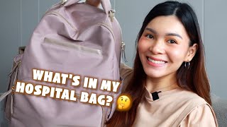 What Im Bringing in My Hospital Bag as a FirstTime Mom [upl. by Xonel]