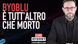 1124 BYOBLU è MORTA Tutt’altro la tv di Claudio Messora è un esempio di finanziamento dal basso [upl. by Egide]