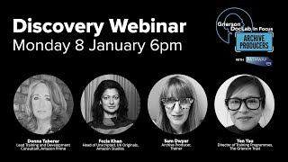 Grierson DocLab In Focus Archive Producers Discovery Webinar [upl. by Isied]