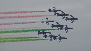 FRECCE TRICOLORI  CAMBIO COMANDO RIVOLTO 28112023 [upl. by Suolkcin289]