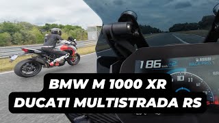 Ducati Multistrada V4 RS vs BMW M 1000 XR [upl. by Kennedy]