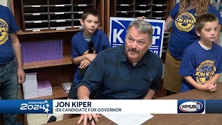 Jon Kiper files to run for NH governor [upl. by Eelrihs985]