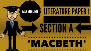 AQA English Literature Paper 1 Section A with Macbeth Example [upl. by Yniar]