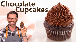 Easy Chocolate Cupcakes Recipe [upl. by Nyleaj855]