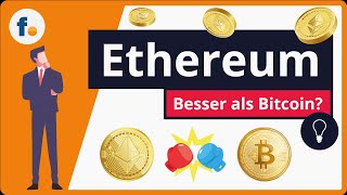 Ethereum erklärt Was ist Ethereum 20 und ist Ethereum besser als Bitcoin [upl. by Yecal]