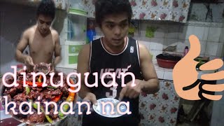 HOW TO COOK diniguan carlz borlagon [upl. by Dorella]