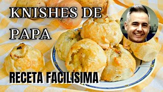 😋 KNISHES DE PAPA 🥔 La receta PERFECTA para hacerlos en CASA 🏡 [upl. by Adlev195]