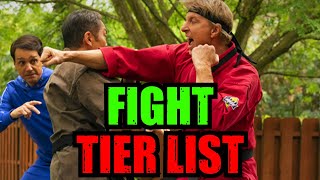 Cobra Kai Fight Tier List [upl. by Ibbed]