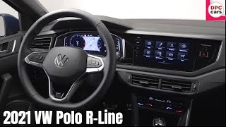 New 2021 VW Polo R Line Interior Volkswagen [upl. by Auliffe]