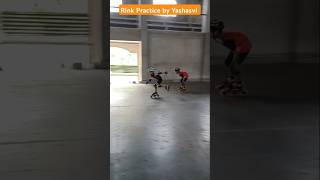 Speed Skating by Yashasvi💥🛼rollerblading frskates skating shorts frskates reels [upl. by Izabel601]