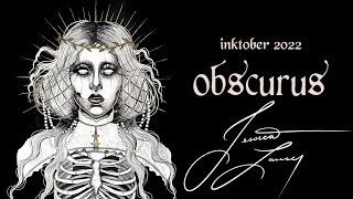 Obscurus Inktober 2022 by Jessica Lauser TikTok Compilation  jlauserart [upl. by Eugenio]