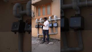 Borewell recharge using NeeRain rainwater harvesting filters at Palitana [upl. by Alludba]