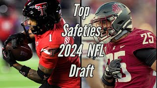 Top Safeties In The 2024 NFL Draft  With Highlights [upl. by Lisette]