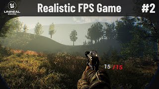 UE5 Realistic FPS Game Tutorial 2  Creating Movement Events [upl. by Htims]