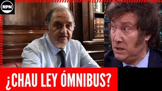 BOMBA de senador ¿Ya están los votos para rechazar la ley ómnibus [upl. by Nnylrac700]