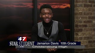 Star Student Jamarion Davis 111224 [upl. by Ribble]