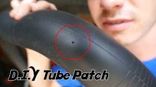 DIY How To Patch A Bike Tube Without A Patch Kit House Hold Iteams [upl. by Kifar]