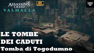 ASSASSINS CREED VALHALLA  LE TOMBE DEI CADUTI  Tomba di Togodumno  Suthsexe  Mappe  GAMEPLAY [upl. by Yraillih]