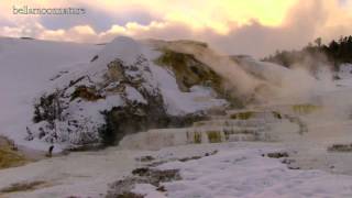 MAMMOTH HOT SPRINGS ☜☞ YELLOWSTONE [upl. by Kamila]