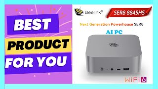 2024 Beelink Mini Gaming PC SER8 Powerful AI PC With [upl. by Aleusnoc]