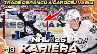 Trade Obránců Čaroděj Vasil a Šílený Zápas 13  NHL 25 CZ Lets Play Kariéra  Franchise [upl. by Niwroc]