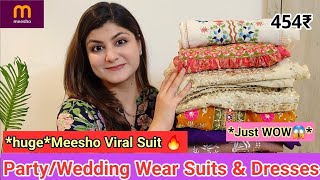 Meesho Viral Suits🔥 Party Wear Designer Dresses Haul  PAKISTANIANARKALI KURTA SETGOWNCOORDSET [upl. by Jozef]