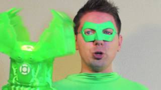 Green Lantern Movie Capture Claw Kmart Exclusive Role Play Toy Review [upl. by Aisauqal57]