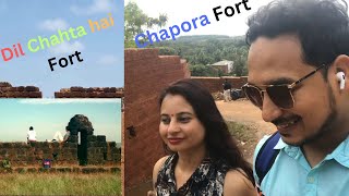 Chapora Fort GOA 2024 🏛️  Dil Chahta hain Movie Location  Goa Vlog  Vagator Beach 🏝️ [upl. by Tattan]