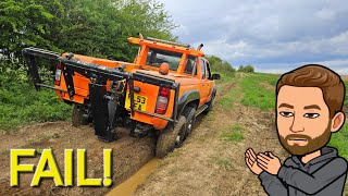 NEW 6 WHEELED SPEC GOES OFFROADING DOES NOT GO WELL [upl. by Nachison]