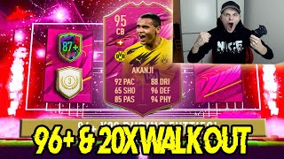 96 TOTS amp 2x TOTY in PACKS 20x WALKOUT in 85 SBCs Picks  Fifa 21 Pack Opening Ultimate Team [upl. by Philbo]