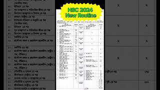 HSC 2024 routine [upl. by Boyden]