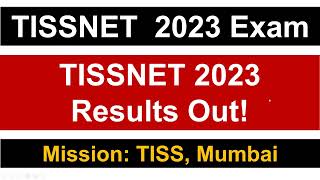 TISSNET 2023 Results are Out  How to Check  Cutoff Details [upl. by Treboh]