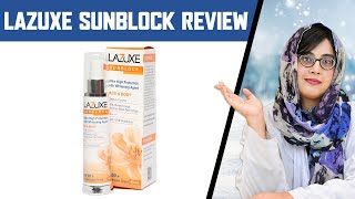 Lazuxe Sunblock  Dr Review Benefits Side Effects Ingredients amp How to Use [upl. by Ahsain]