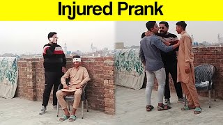 Accident Injured Prank  Crazy Entertainment [upl. by Whiteley]