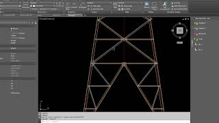 Drawing tower with autocad 2D [upl. by Maltzman546]