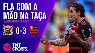 PEDRO MARCA DOIS FLA SE APROVEITA DE GOL CONTRA E FICA PERTO DO TÍTULO  NOVA IGUAÇU 0X3 FLAMENGO [upl. by Alitha130]