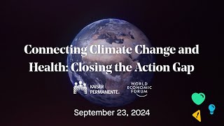 Connecting Climate Change and Health Closing the Action Gap  Trailer [upl. by Atinrehs]