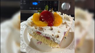 PASTEL DE TRES LECHES 🙂‍↕️🍰 [upl. by Notsur]