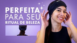 Essa FAIXA DE CABELO é PERFEITA para seu ritual de BELEZA [upl. by Aerdnek]