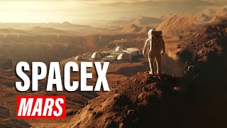 SpaceX Mars Colony Elon Musk’s Vision for a Multiplanetary Species  DwellScape [upl. by Lever66]