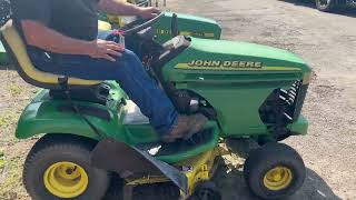 Lot 39 John Deere LX255 Lawn Mower [upl. by Aronas488]