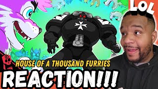 quotNOT BLUEY🤣  FLASHGITZ HOUSE OF A THOUSAND FURRIES  REACTION [upl. by Valdas656]