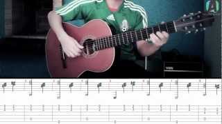 Como tocar El Rey en Guitarra  Tutorial  Acordes y Punteo [upl. by Franni]