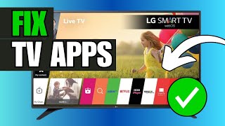 LG Smart TV Apps Not Working FIX Netflix Prime Hulu Max Youtube Disney etc [upl. by Hanford]