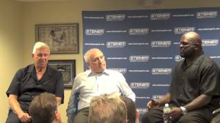 Lawrence Taylor and Bill Parcells Interview with Brandon Steiner [upl. by Kornher]