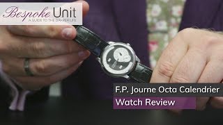 FP Journe Octa Calendrier  Black Label Edition Tuxedo Owners Watch Review [upl. by Chassin]