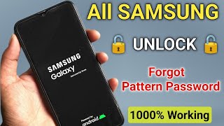 How To Unlock Samsung Galaxy All Phones Forgot Pin Password on SamsungMobile Ka Lock Kaise Tode [upl. by Anaicilef]